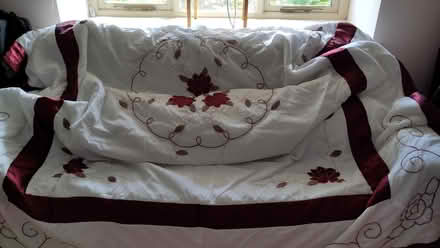 Photo of free Large bedspread & pillow cases (Claverton) #1