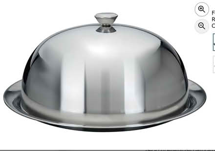 Photo of Silver dome to cover plate (Central Lincoln) #1