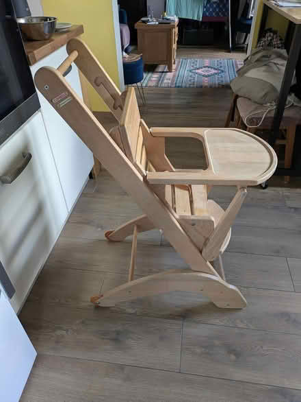 Photo of free Combelle 21 Evo Wooden High Chair (Swinton M27) #1