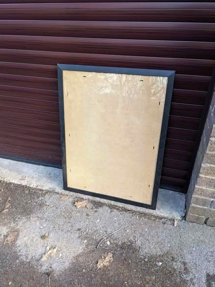 Photo of free Picture frame, black, 65mx45cm (Bradway S17) #1