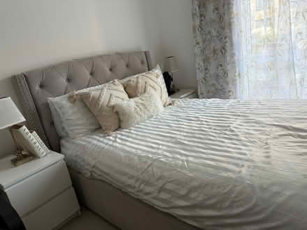 Photo of free Ottoman double bed with mattress (Wd18) #1