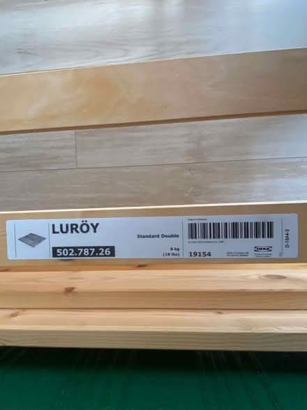 Photo of free Double bed frame (Vale LA1) #3