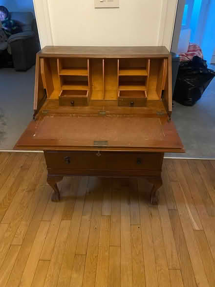 Photo of free Vintage wooden bureau/writing desk (Exeter EX4) #2