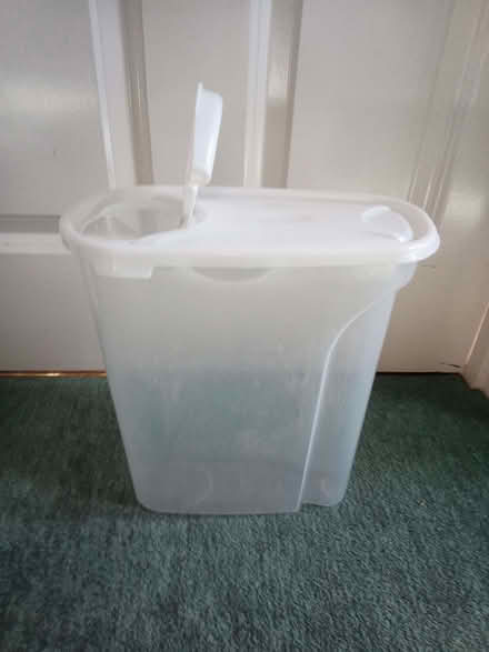 Photo of free Plastic cereal/pasta container (Westbury BA13) #1
