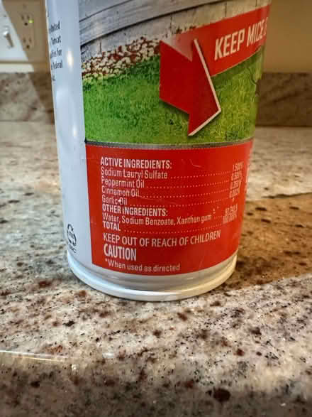 Photo of free Rodent Repellent with Natural Oils (Davis Square, Somerville) #2