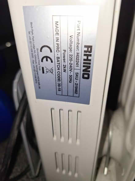 Photo of free 2 oil filled space radiators (Penarth CF64) #3