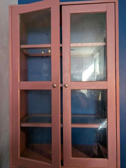 Photo of free Glass cabinet (Armley LS12) #1