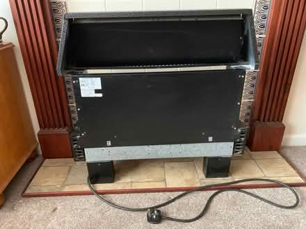 Photo of free Electric log effect fire and heater (Hertford SG14) #2