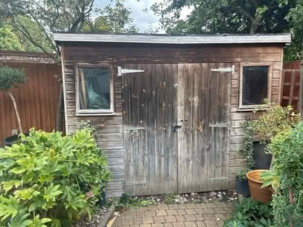Photo of free Large pent shed. Double doors (Isleworth TW7) #1