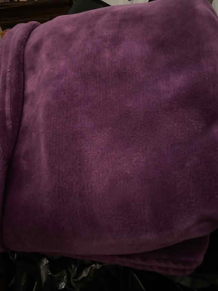 Photo of free Purple blanket (NE DC) #2