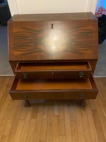 Photo of free Vintage wooden bureau/writing desk (Exeter EX4) #3