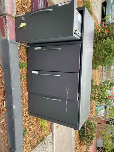 Photo of free Large metal lateral file (Ashby & Sacramento) #1