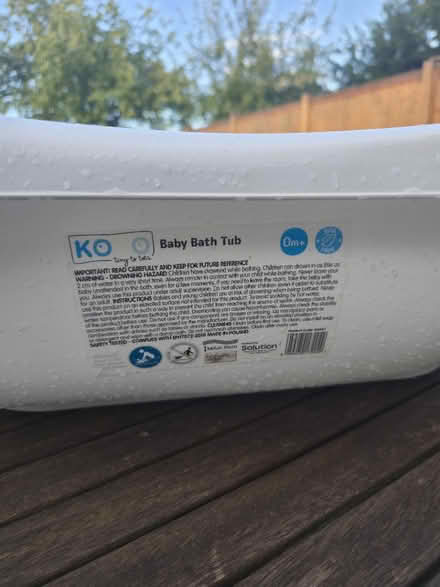 Photo of free Baby bath tub and high Chair (Edmonton Green N9) #2