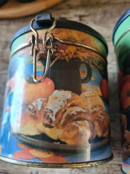 Photo of free 2 decorative tins (Rowhedge CO5) #2