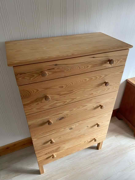 Photo of free Chest of 5 drawers (Vale LA1) #2