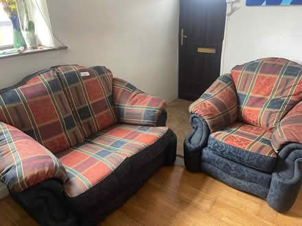 Photo of free Couch and armchair (Patrick Street) #2