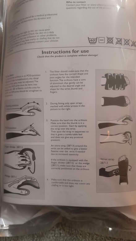 Photo of free Right hand wrist brace support (Birch Hill RG12) #3