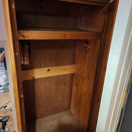 Photo of free Pine Double Wardrobe (Chapelizod) #2