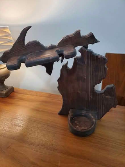 Photo of free Michigan shaped wall mount for wine (8 Mile & Dequindre) #1