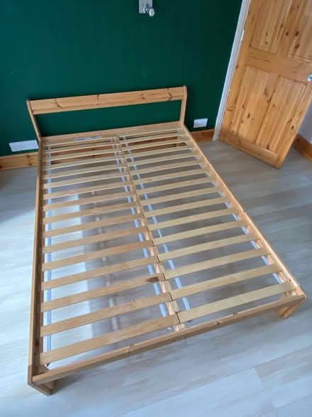 Photo of free Double bed frame (Vale LA1) #2