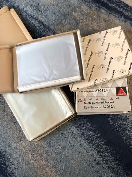 Photo of free Plastic pockets and files (Northolt) #2