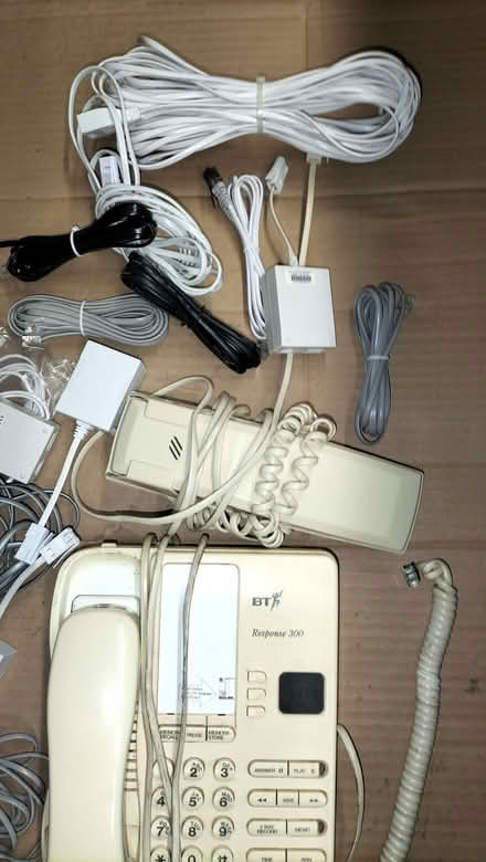 Photo of free Old landline phones and adsl filters, phone extension (Sacriston DH7) #2
