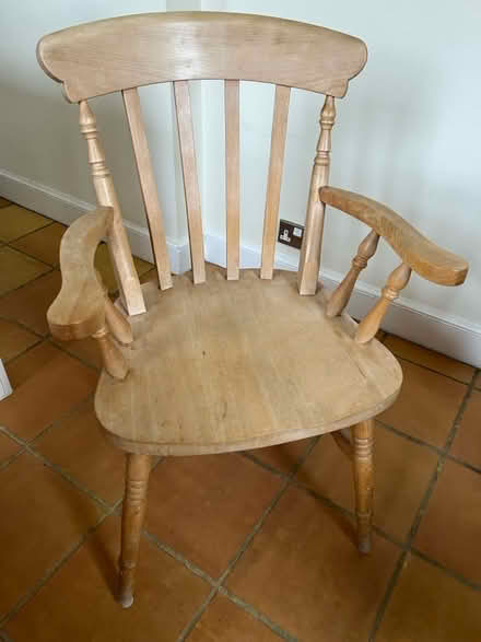 Photo of free Wooden chair in good condition (W9) #1