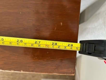 Photo of free Small Dark Wood Storage Table (CT2) #4