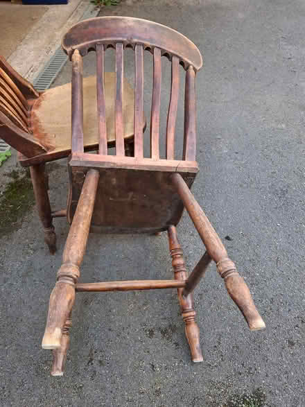 Photo of free 2 wooden chairs (Mangotsfield BS16) #3
