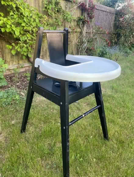 Photo of free Ikea Wooden Highchair (East Bergholt CO7) #1