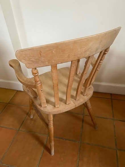 Photo of free Wooden chair in good condition (W9) #3