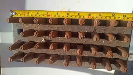Photo of free Number and letter stamps (Oswestry, Weston rhyn) #1