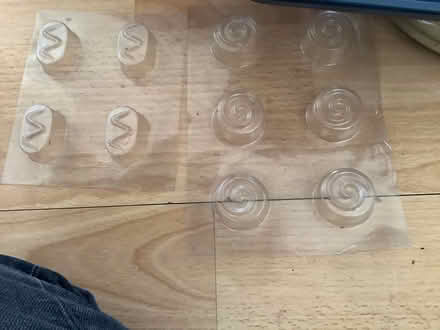 Photo of free 2 plastic chocolate moulds (Brampton S40) #1