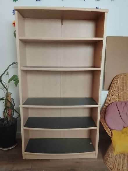Photo of free Sturdy pine bookcase (Hornsey N8) #1