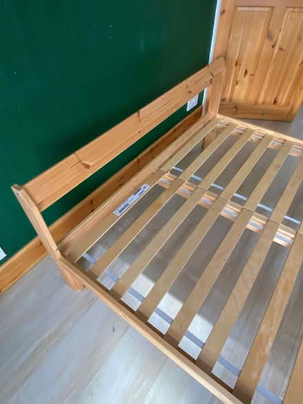 Photo of free Double bed frame (Vale LA1) #4
