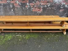 Photo of free Four wooden P.E benches (Kirkdale) #1