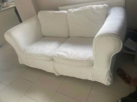 Photo of free Sofas 2 and 3 seaters (Par green) #1