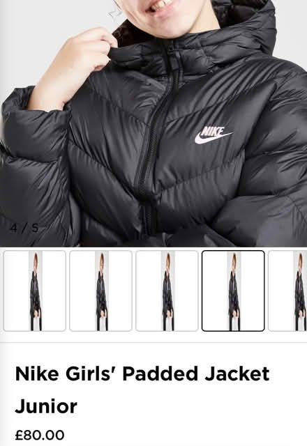 Photo of free Genuine Nike black girls coat (RG2 Shinfield) #2