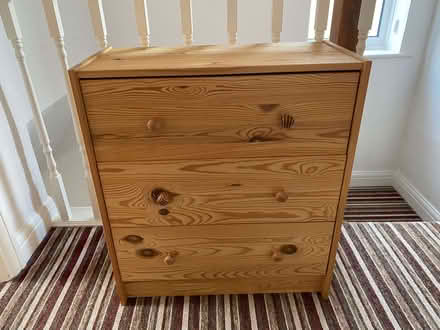 Photo of free 3 Drawer chest (Vale LA1) #4