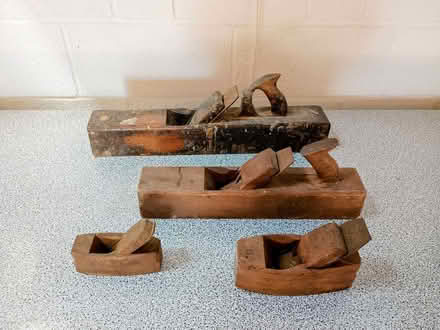Photo of free set of vintage wooden planes (Nailsea BS21) #1