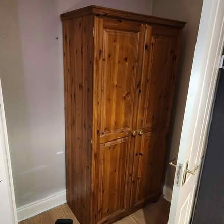 Photo of free Pine Double Wardrobe (Chapelizod) #1