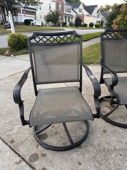 Photo of free 6 outdoor chairs (Apex, by Ten-Ten and Route 1) #2