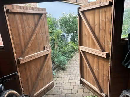 Photo of free Large pent shed. Double doors (Isleworth TW7) #4