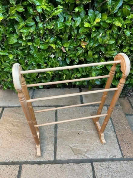 Photo of free Pine towel rail (Warlingham) #1