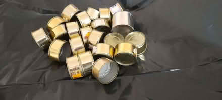 Photo of free 20 small clean cat food tins,cleaned (Wake Green B13) #1
