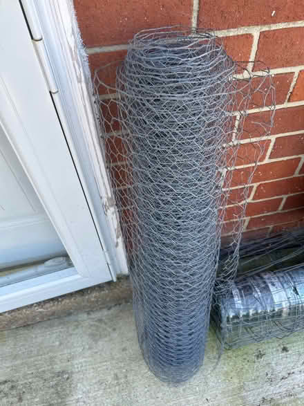 Photo of free Good size roll of chicken wire (Marley) #1