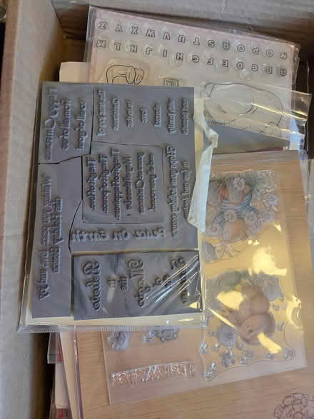 Photo of free Card making ink stamps (North Shields NE30) #1