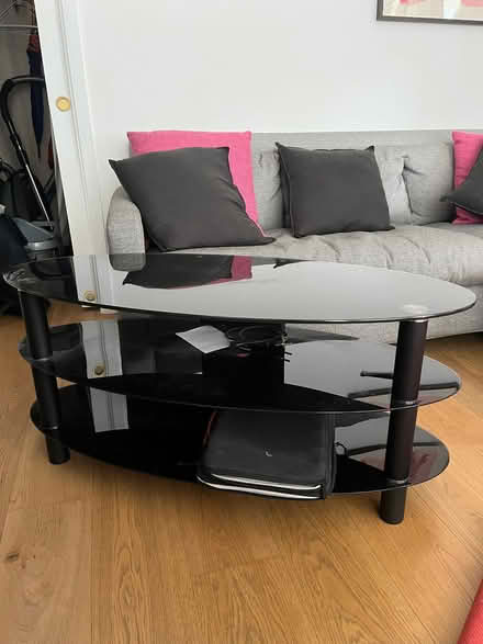 Photo of free Mobile glass tv unit (High St Ken W8) #2