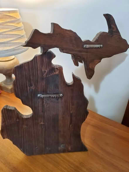 Photo of free Michigan shaped wall mount for wine (8 Mile & Dequindre) #2