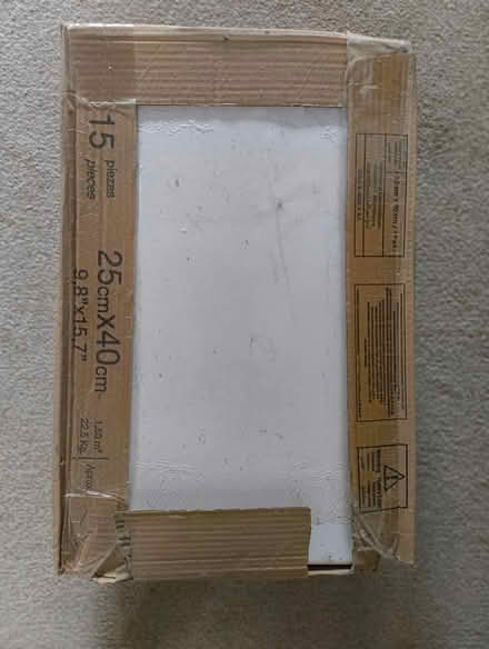 Photo of free White Ceramic Tiles (Barton under Needwood DE13) #1